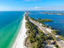 Aerial view of Anna Maria Island,