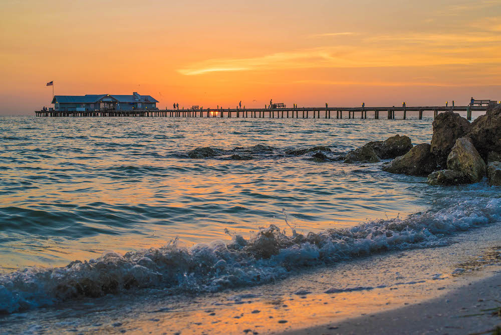 sunset anna maria island